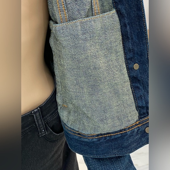 NWOT Ralph Lauren Denim Jeans Jacket with Detachable Faux Fur - Picture 11 of 14